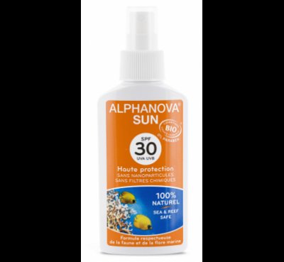 Alphanova opalovací krém spray SPF30 125 g