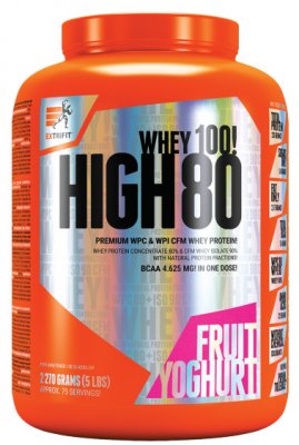 Extrifit High Whey 80 ovocný jogurt 2.27 kg