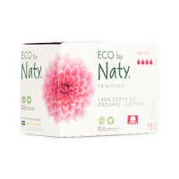 ECO by Naty Super plus dámské tampóny 15 ks