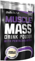 BioTech USA Muscle Mass Vanilka 1000g