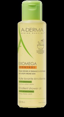 A-Derma Exomega Control Zvláčňující sprchový olej pro suchou kůži se sklonem k atopii 500 ml