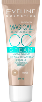 EVELINE COSMETICS Magical Correction - CC krém BEIGE 30 ml