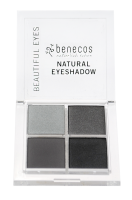 Benecos oční stíny 4 barvy Smokey eyes BIO VEG 8g