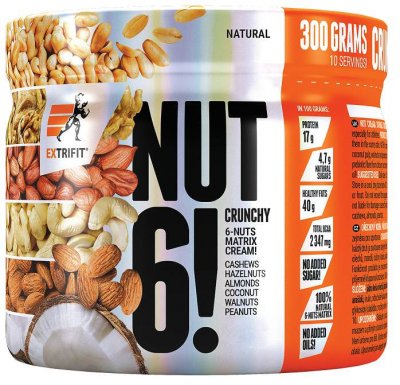 Extrifit Nut 6! 300g natural