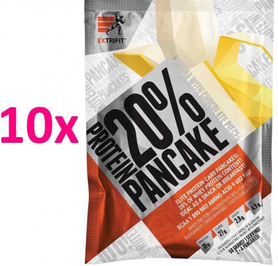 Extrifit Proteinové palačinky 20% 10x50g banán čokoláda