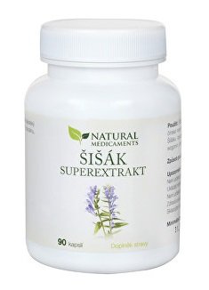 Natural Medicaments Šišák superextrakt 90 kapslí Natural Medicaments Šišák superextrakt 90 kapslí