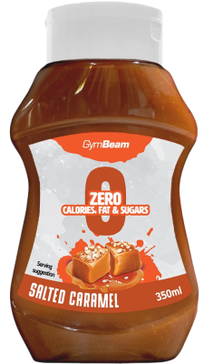 Gymbeam Bezkalorický sirup slaný karamel 350ml
