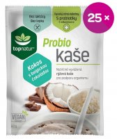Topnatur Probio kaše kokos s belgickou čokoládou 25x60g