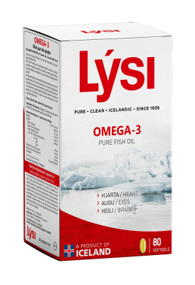 Lysi Omega 3 rybí tuk 80 kapslí