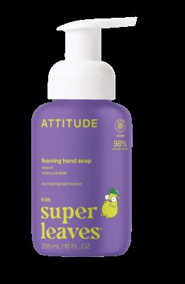 ATTITUDE Little leaves Dětské pěnivé mýdlo na ruce vanilka hruška 295 ml