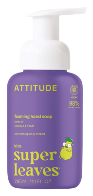 ATTITUDE Little leaves Dětské pěnivé mýdlo na ruce vanilka hruška 295 ml