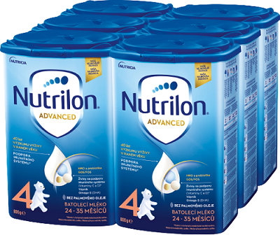 Nutrilon 4 Advanced batolecí mléka 6 x 800 g