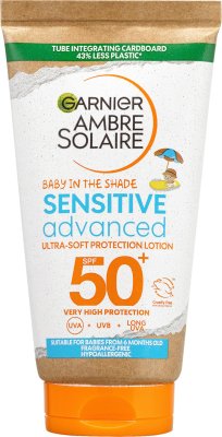 Garnier Ambre Solaire Sensitive Advanced Kids SPF50+ ochranný krém 50 ml