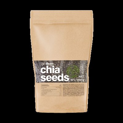 GymBeam Chia semínka unflavored 1000g