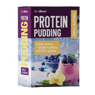 GymBeam Protein Pudding 500 g vanilla blueberries