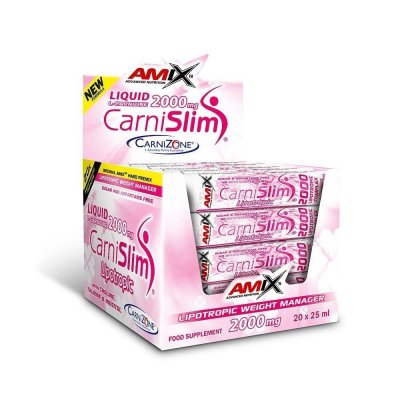 Amix CarniSlim, Fresh Lime, 20 x 25 ml