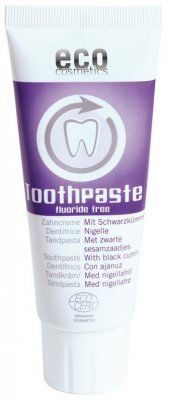 Eco Cosmetics Zubní pasta s černuchou BIO bez fluoru 75 ml