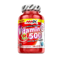 Amix Vitamin C 500 mg plus Rose Hips 125 kapslí