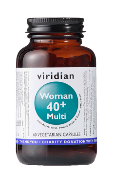 Viridian 40+ Woman Multivitamin 60 kapslí
