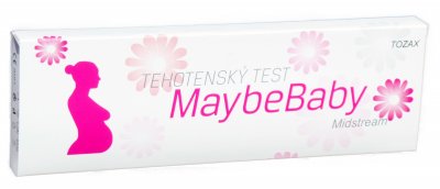 MaybeBaby Těhotenský test Maybe Baby Midstream 2v1 2 ks