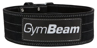 GymBeam Fitness opasek Arnold black – velikost L