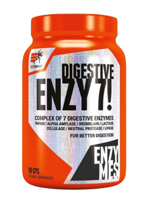 Extrifit Enzy 7! Digestice Enzymes 90 kapslí