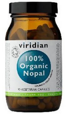 Viridian 100% Organic Nopal 90 kapslí