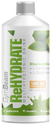 GymBeam ReHydrate lemon lime 1000ml