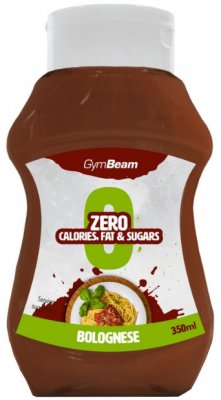 GymBeam Bezkalorická omáčka Bolognese 350 ml