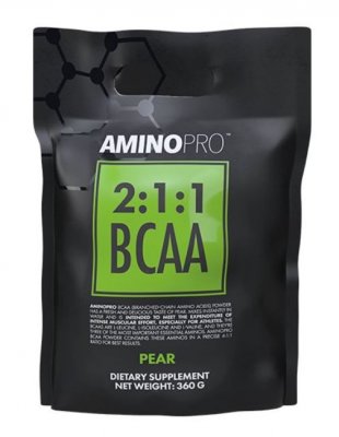AminoPRO BCAA Hruška 360 g - ProBrands AminoPro BCAA Powder 360 g