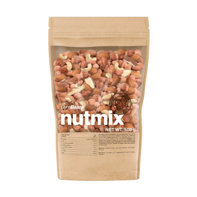 GymBeam Mix přírodních ořechů 500 g