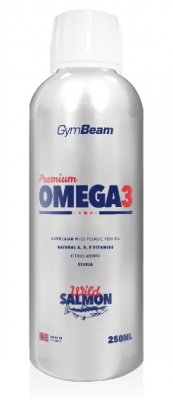 GymBeam Premium Omega 3 250 ml citrus