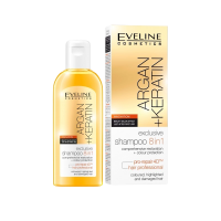 Eveline Argan + Keratin 8v1 šampon 150 ml