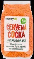 Country Life Čočka červená půlená BIO 500g