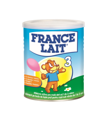 France Lait 3 Mléčná výživa pro malé děti od 1 do 3 let 400g