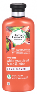 Herbal Essences Kondicionér 90% Natural origin White Grapefruit & Mosa mint 275ml 1 x 275 ml Herbal Essences Kondicionér 90% Natural origin White Grapefruit & Mosa mint 275ml 1 x 275 ml