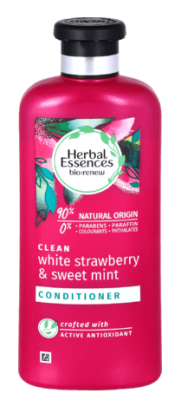 Herbal Essences Kondicionér 90% Natural origin Strawberry mint 275ml 1 x 275 ml Herbal Essences Kondicionér 90% Natural origin Strawberry mint 275ml 1 x 275 ml