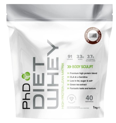 PhD Diet Whey 1kg čokoláda PhD Diet Whey 1kg čokoláda