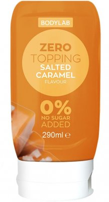 Bodylab Zero Topping Syrup slaný karamel 290ml