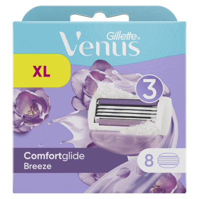 Gillette Venus ComfortGlide Breeze Náhradní hlavice k dámskému holicímu strojku 8ks Gillette Venus ComfortGlide Breeze Náhradní hlavice k dámskému holicímu strojku 8ks