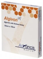 Advancis Algivon 10x10cm krytí alginátové antimikrobakteriální 5ks