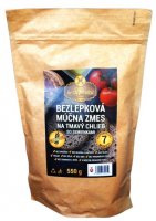 Bezlepková moučná směs na vícezrnný tmavý chléb 550g