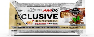 AMIX Exclusive Protein Bar, Mocca-Choco-Coffee, 40g