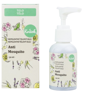 KVITOK Repelentní tělový olej Anti Mosquito 50 ml