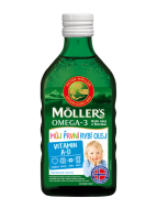 Möllers Omega 3 Můj první rybí olej 250 ml
