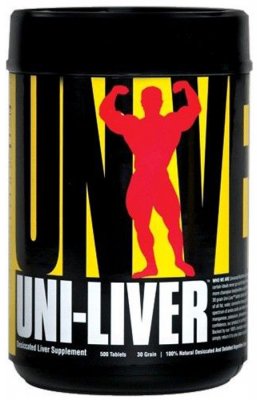Universal Nutrition Uni-Liver 250 tablet unflavored