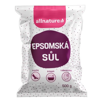 Allnature Epsomská sůl 500g