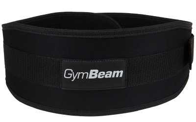 Fitness opasek Frank – GymBeam black – velikost M