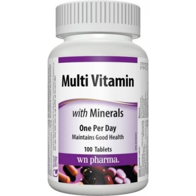 Webber Naturals Multivitamín s minerály 100 tablet