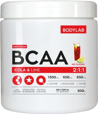 Bodylab BCAA Instant cola/limetka 300g